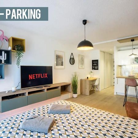 Studio Terrasse & Parking Gratuit En Residence Nimes Ngoại thất bức ảnh