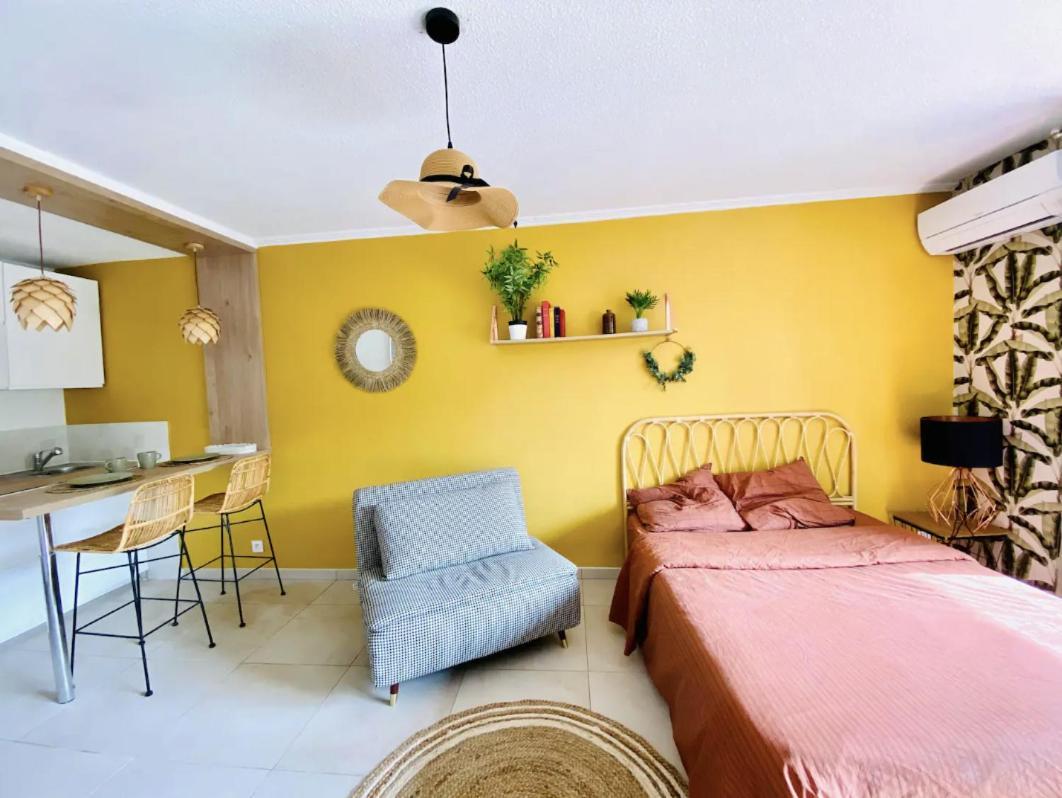 Studio Terrasse & Parking Gratuit En Residence Nimes Ngoại thất bức ảnh